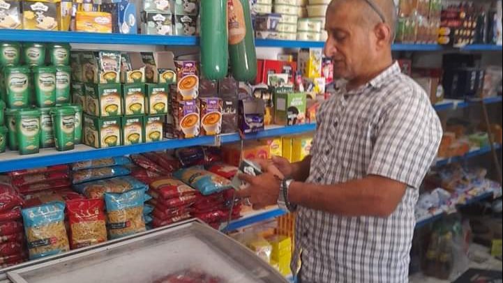 حملة تموينية علي الاسواق  والمحلات بالعريش