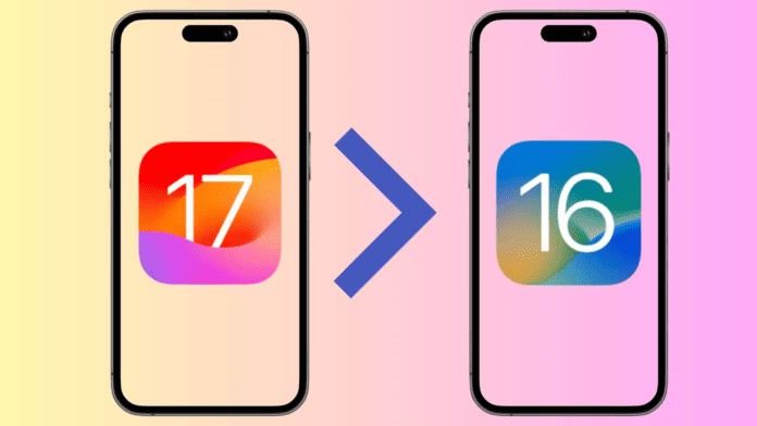 كيفية الرجوع من IOS 17 إلى IOS 16 دون فقدان البيانات