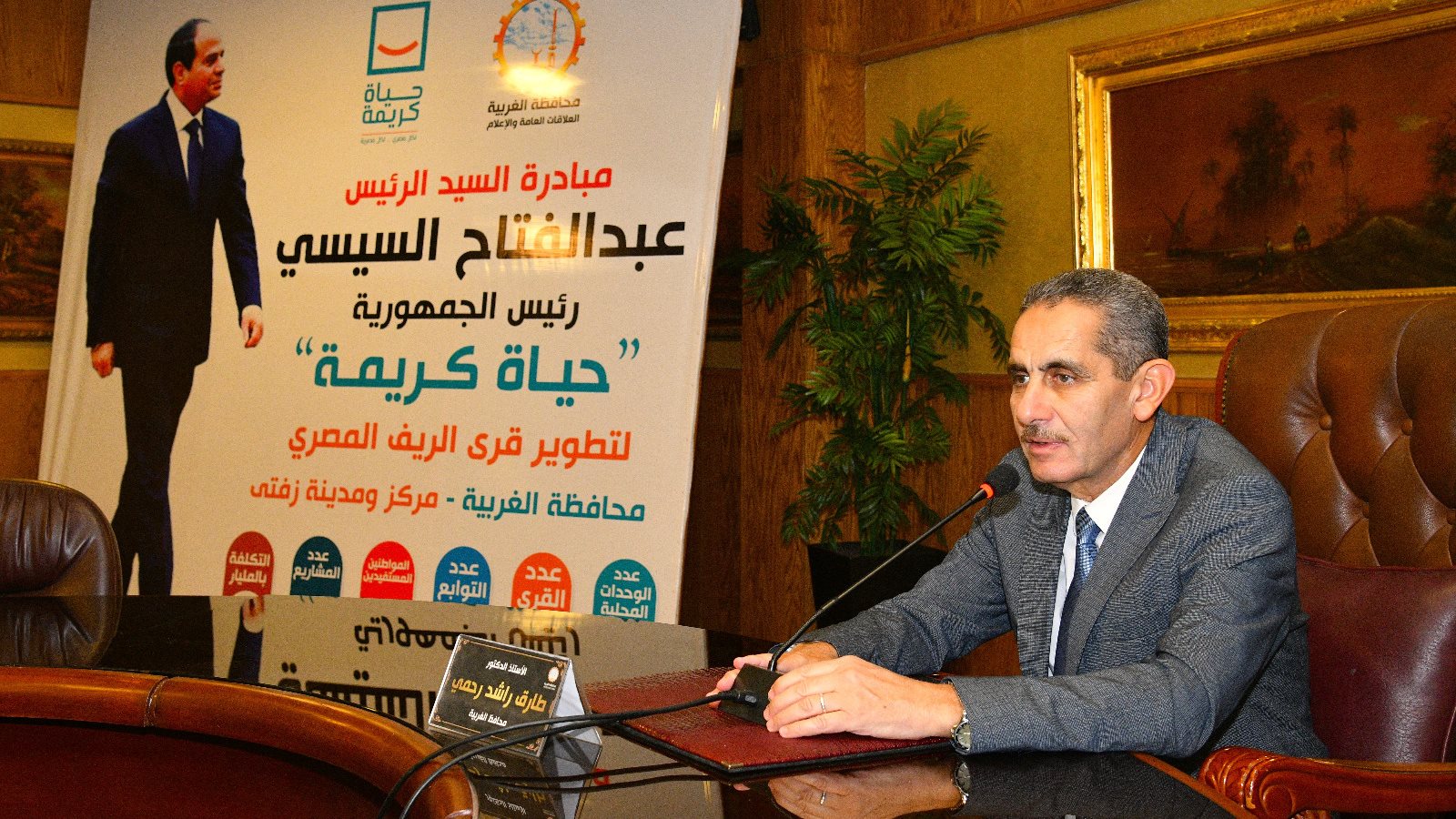 محافظ الغربية 