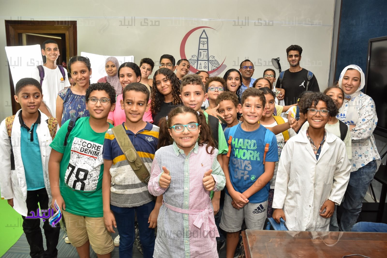 زيارة طلاب جامعة الطفل  لكلية الطب