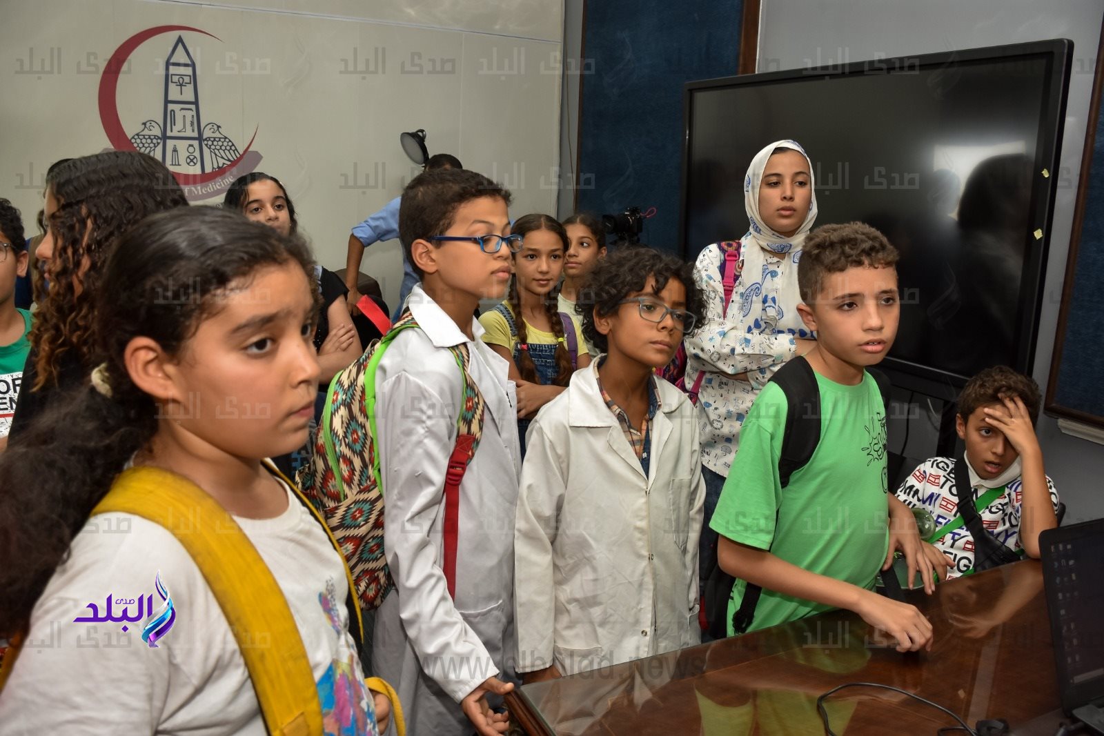 زيارة طلاب جامعة الطفل  لكلية الطب