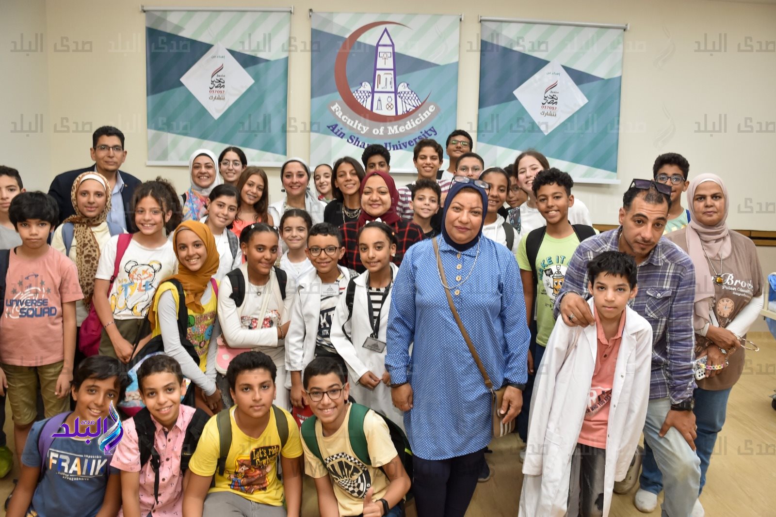 زيارة طلاب جامعة الطفل  لكلية الطب