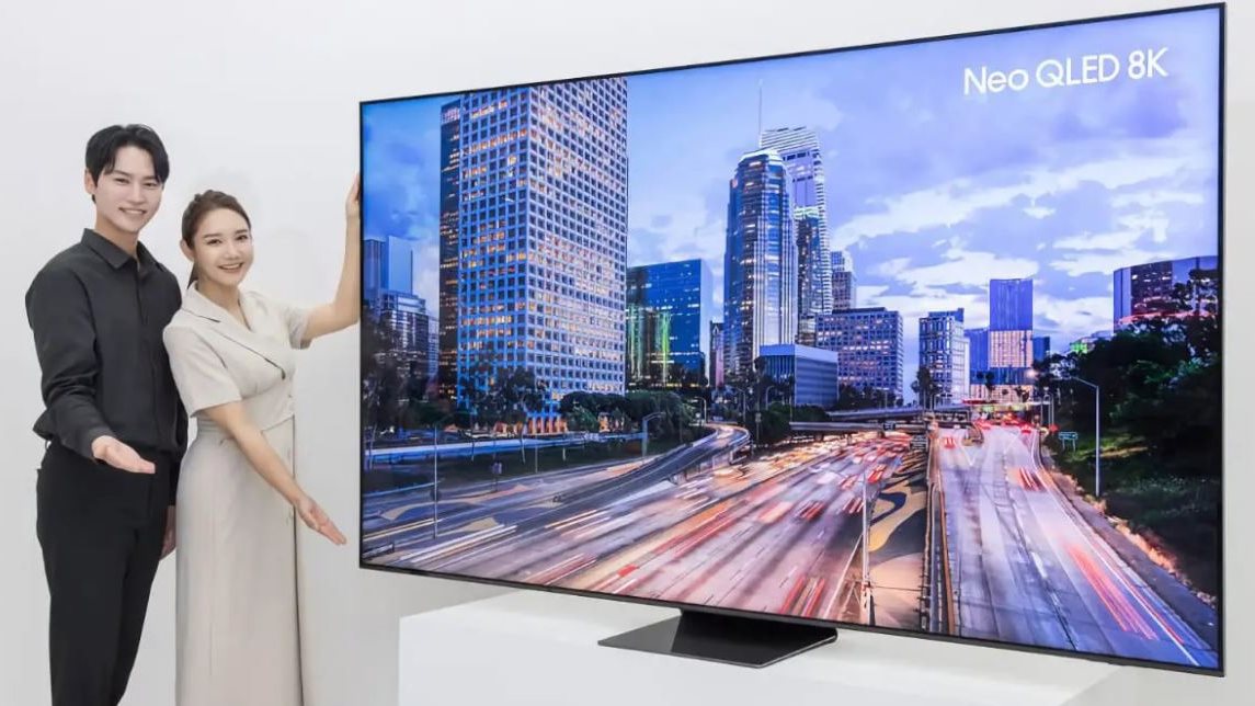 تلفزيون سامسونج الجديد QN990C Neo QLED بدقة 8K