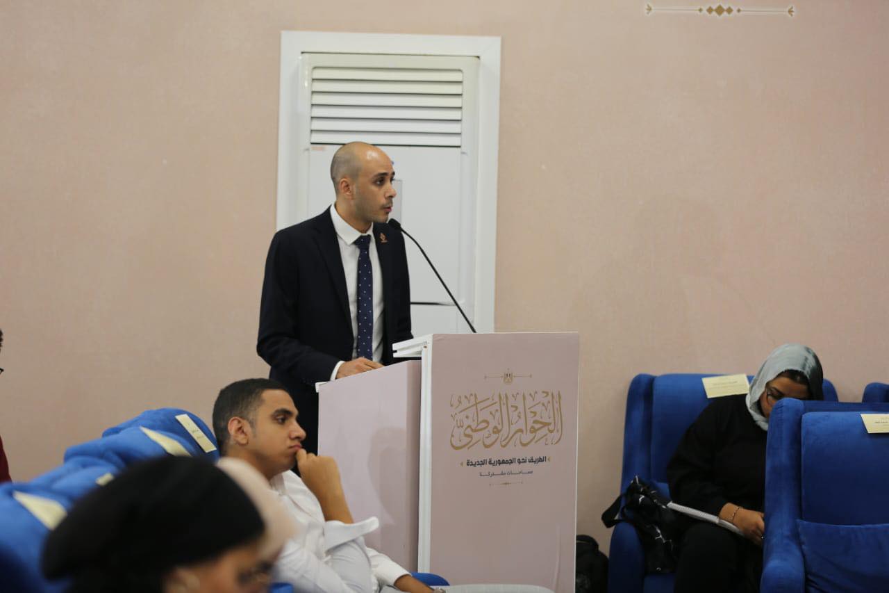  محمد أسامة عضو تنسيقية شباب الأحزاب