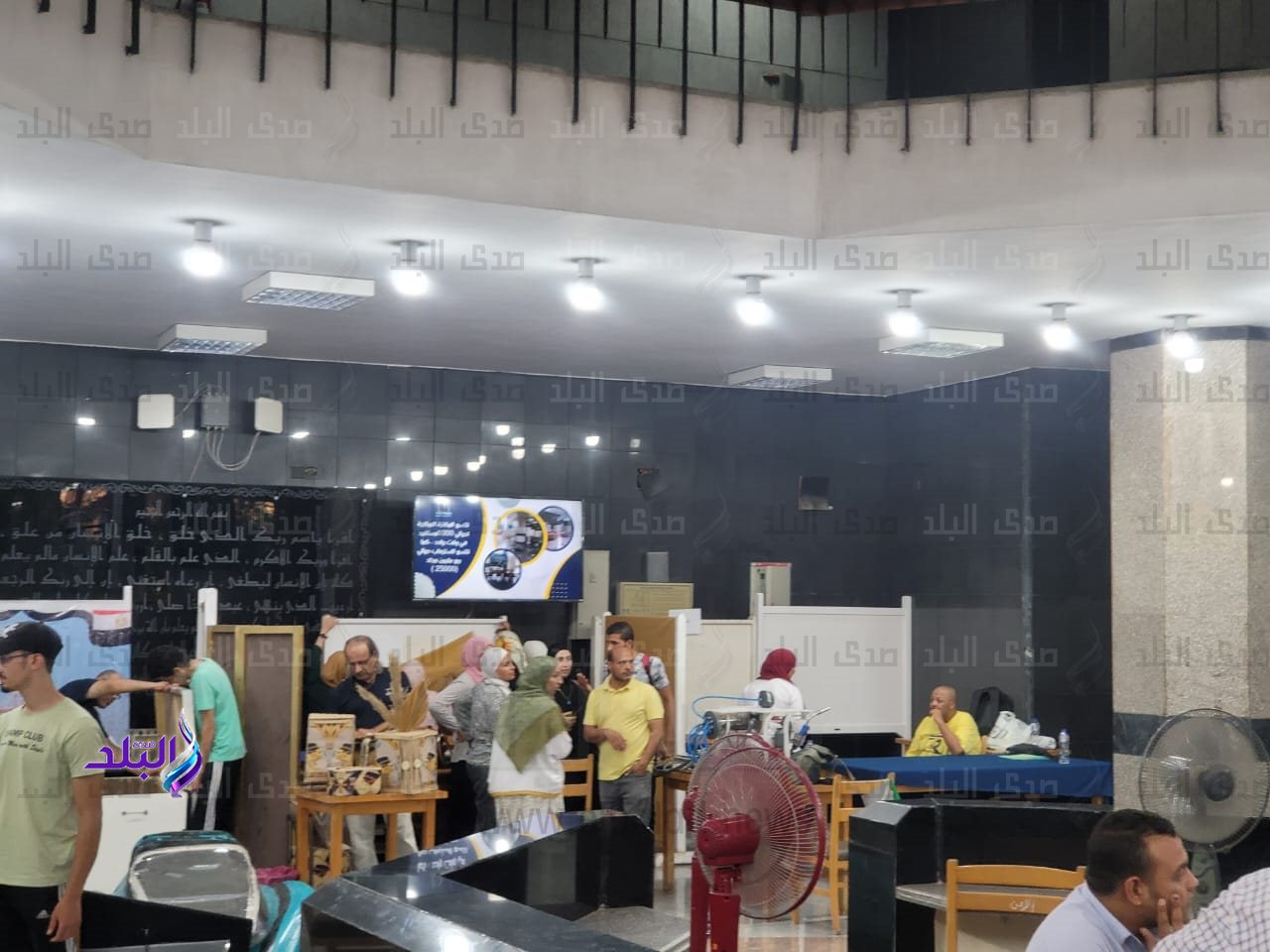 جامعة حلوان تتسلم أعمال الجامعات المشاركة بالمعرض العلمي لأسبوع شباب الجامعات