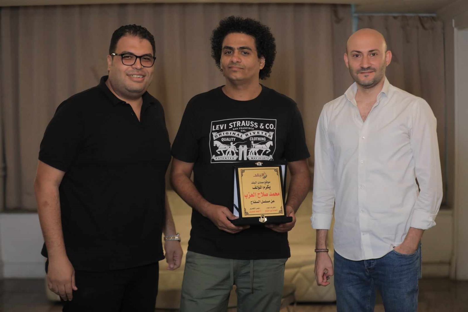 محمد صلاح العزب فى صدي البلد
