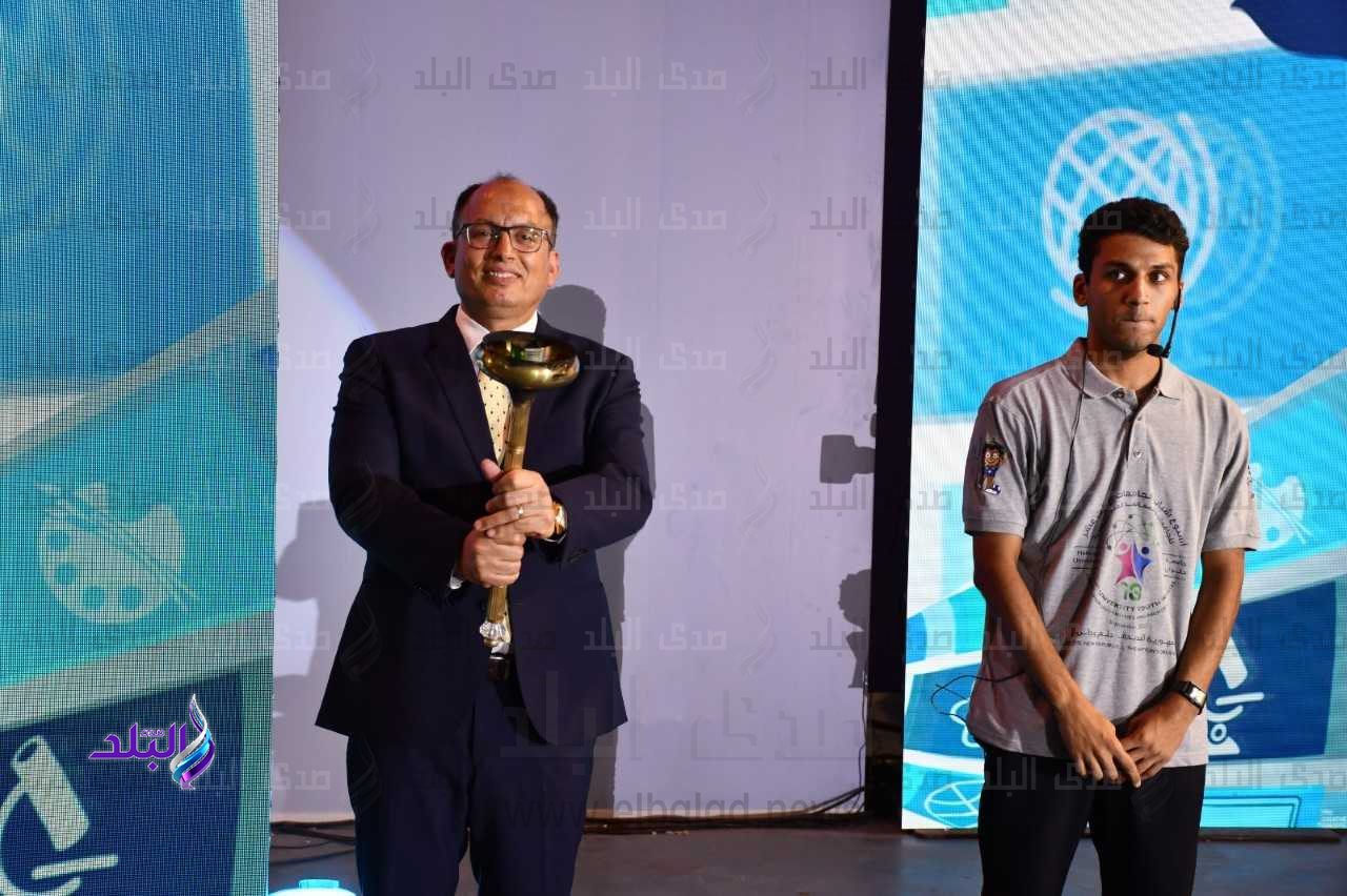 حفل افتتاح أسبوع شباب الجامعات والمعاهد العليا المصرية