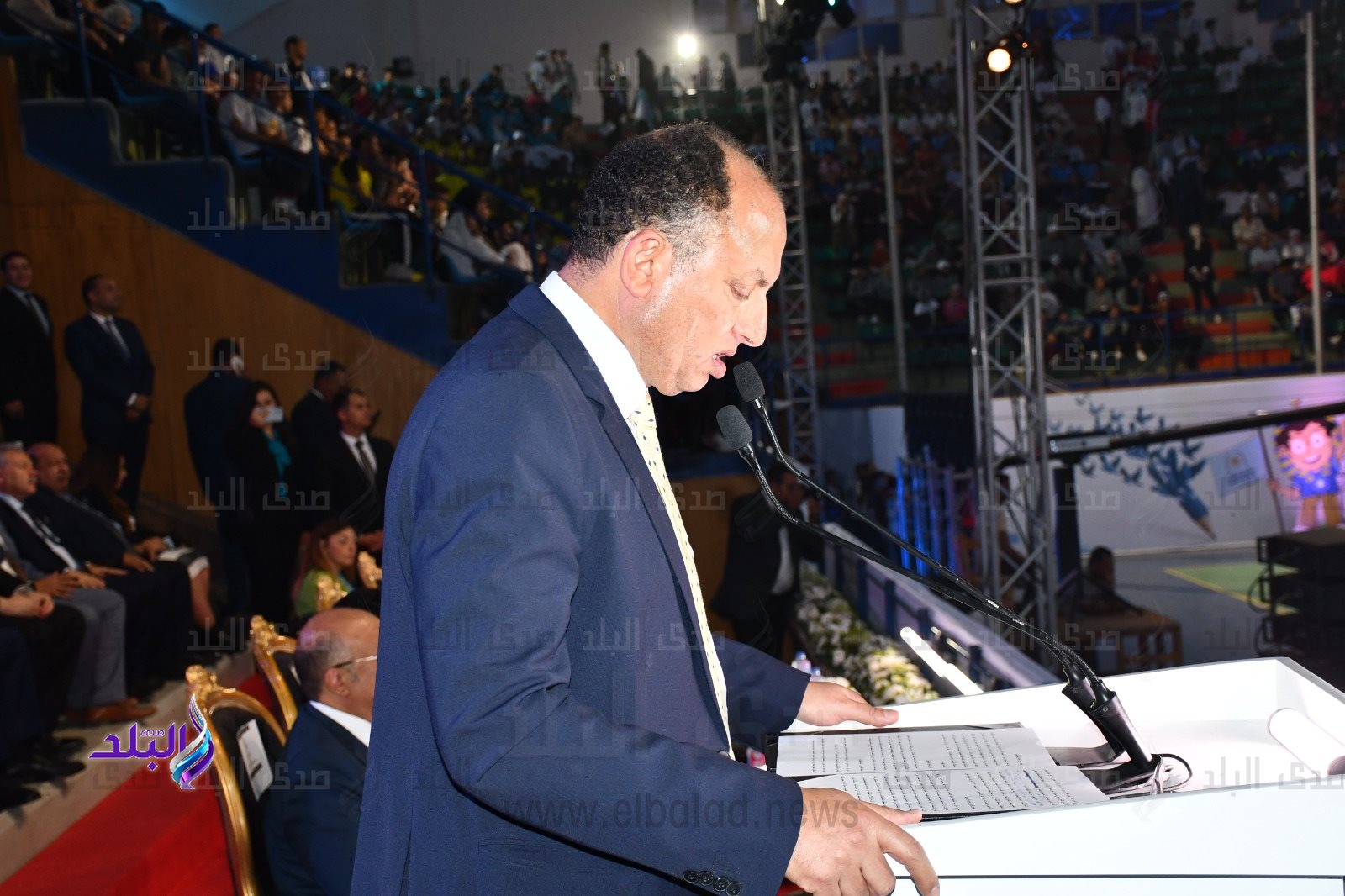 حفل افتتاح أسبوع شباب الجامعات والمعاهد العليا المصرية