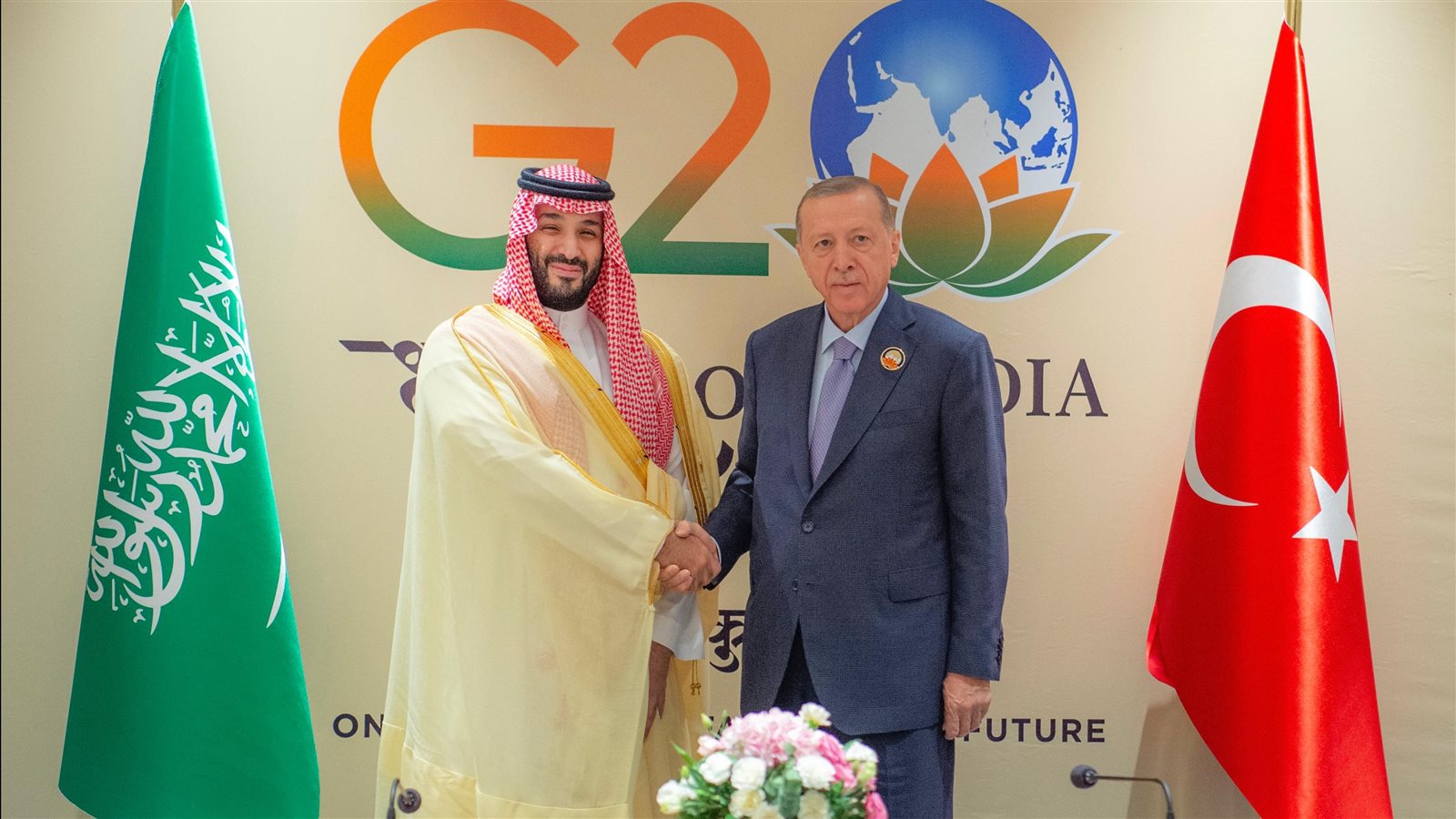 أردوغان وولي العهد السعودي