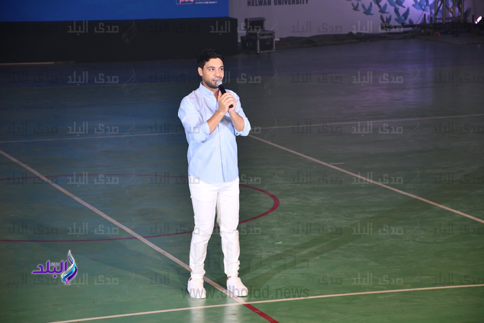 حفل افتتاح أسبوع شباب الجامعات بجامعة حلوان3