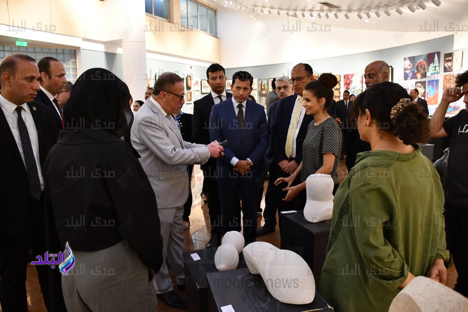 افتتاح فعاليات أسبوع شباب الجامعات2