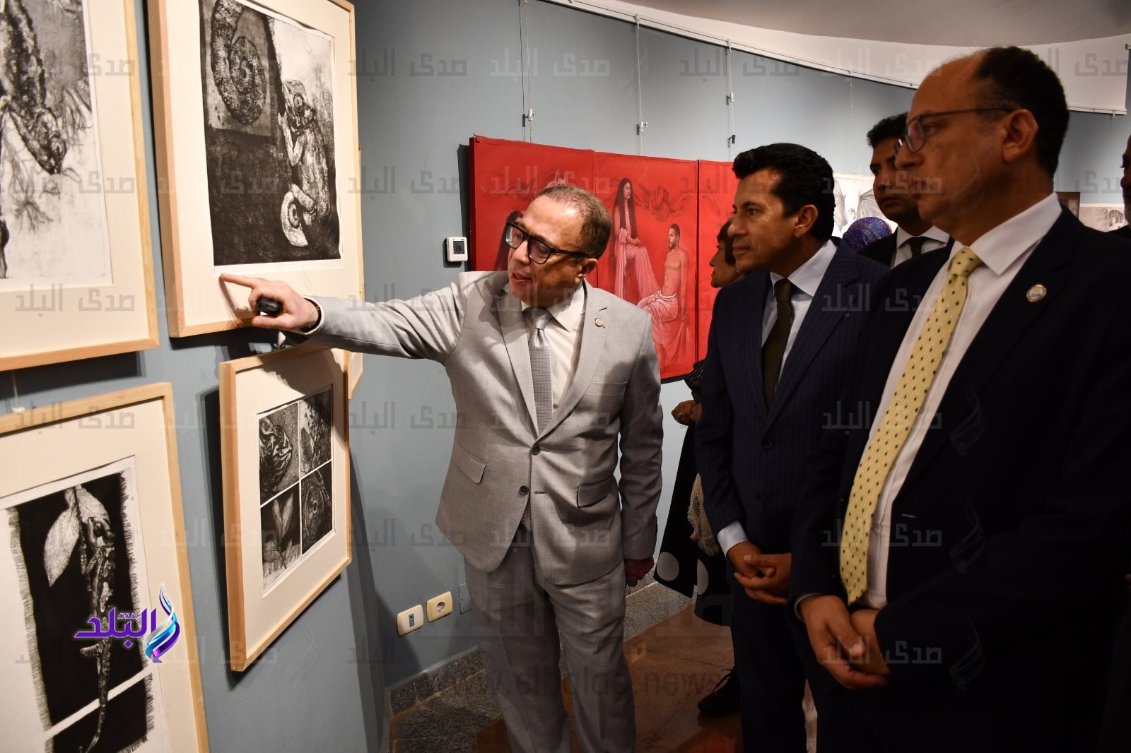 افتتاح فعاليات أسبوع شباب الجامعات1