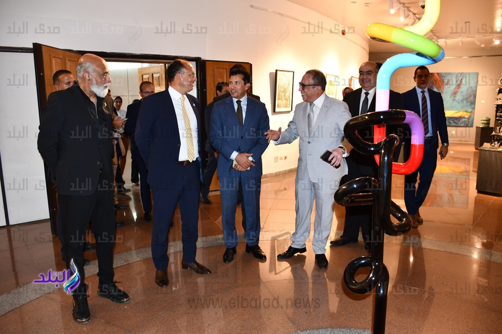 افتتاح فعاليات أسبوع شباب الجامعات