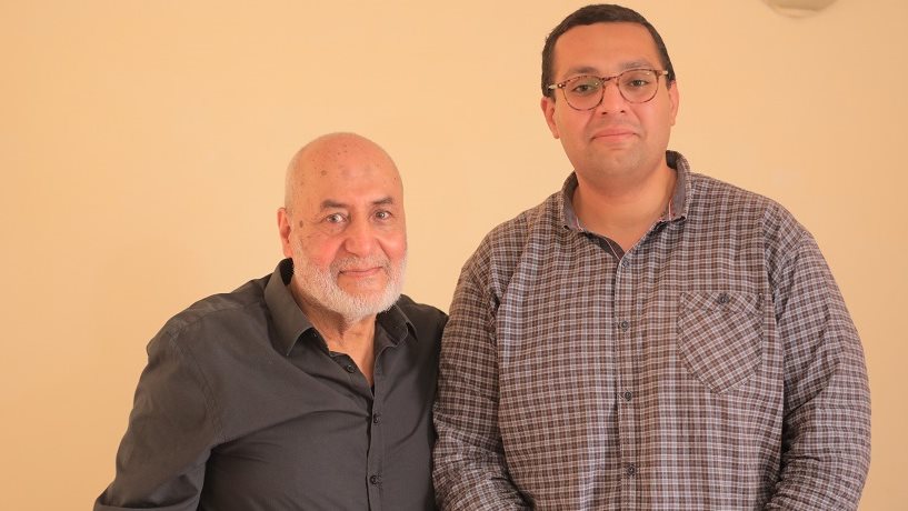  رقيب أول أحمد نصر عبد الحليم مع الزميل محمد إبراهيم