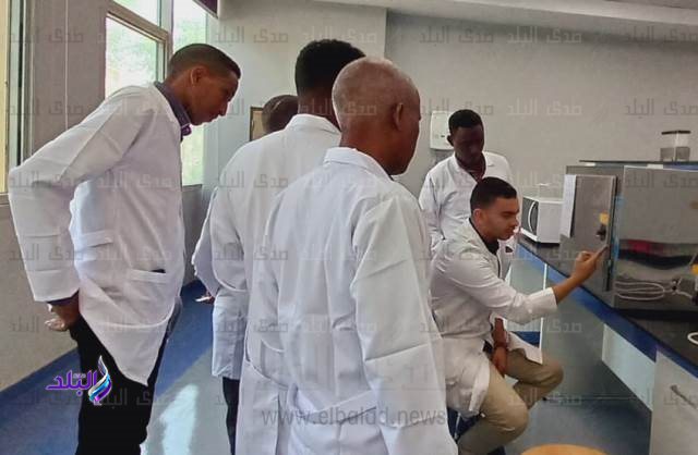 زيارة وفد دولة إريتريا لكلية الطب البيطرى بجامعة بدر3