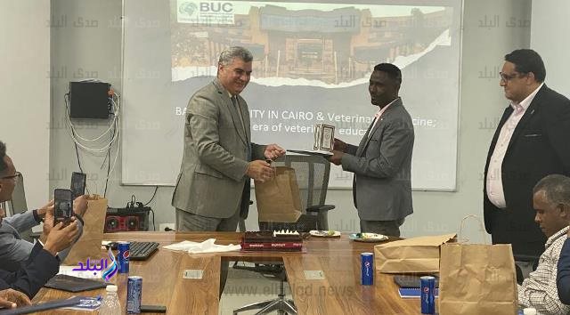 زيارة وفد دولة إريتريا لكلية الطب البيطرى بجامعة بدر2