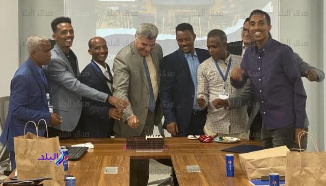 زيارة وفد دولة إريتريا لكلية الطب البيطرى بجامعة بدر1