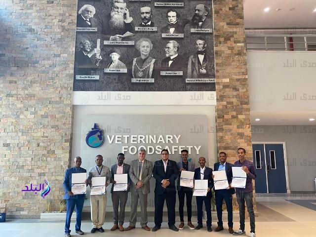 زيارة وفد دولة إريتريا لكلية الطب البيطرى بجامعة بدر