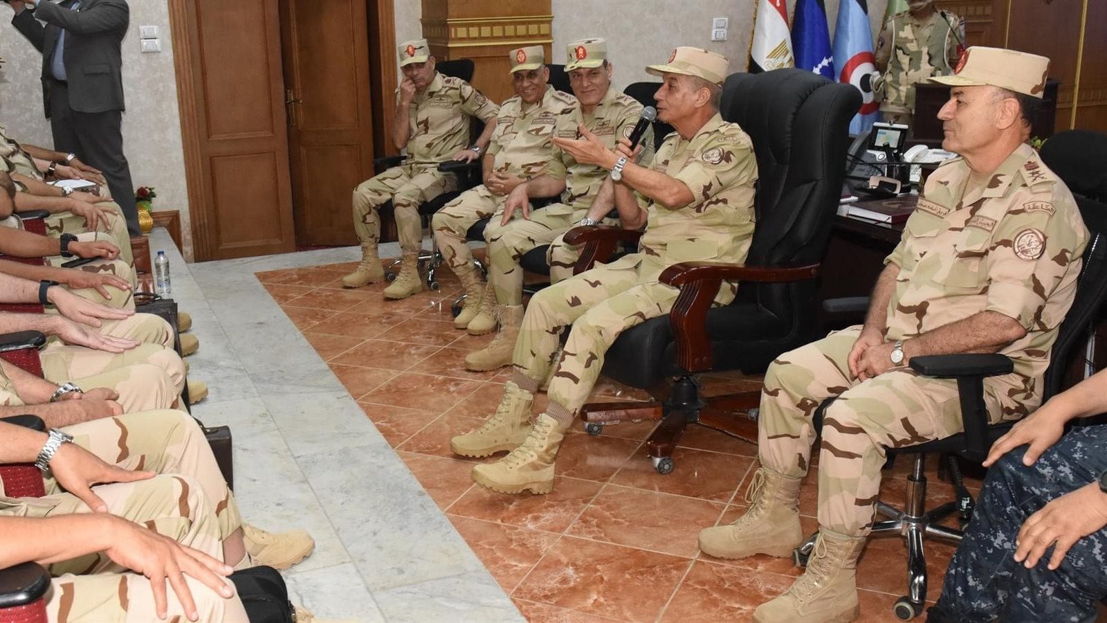 الفريق أول محمد زكي وزير الدفاع