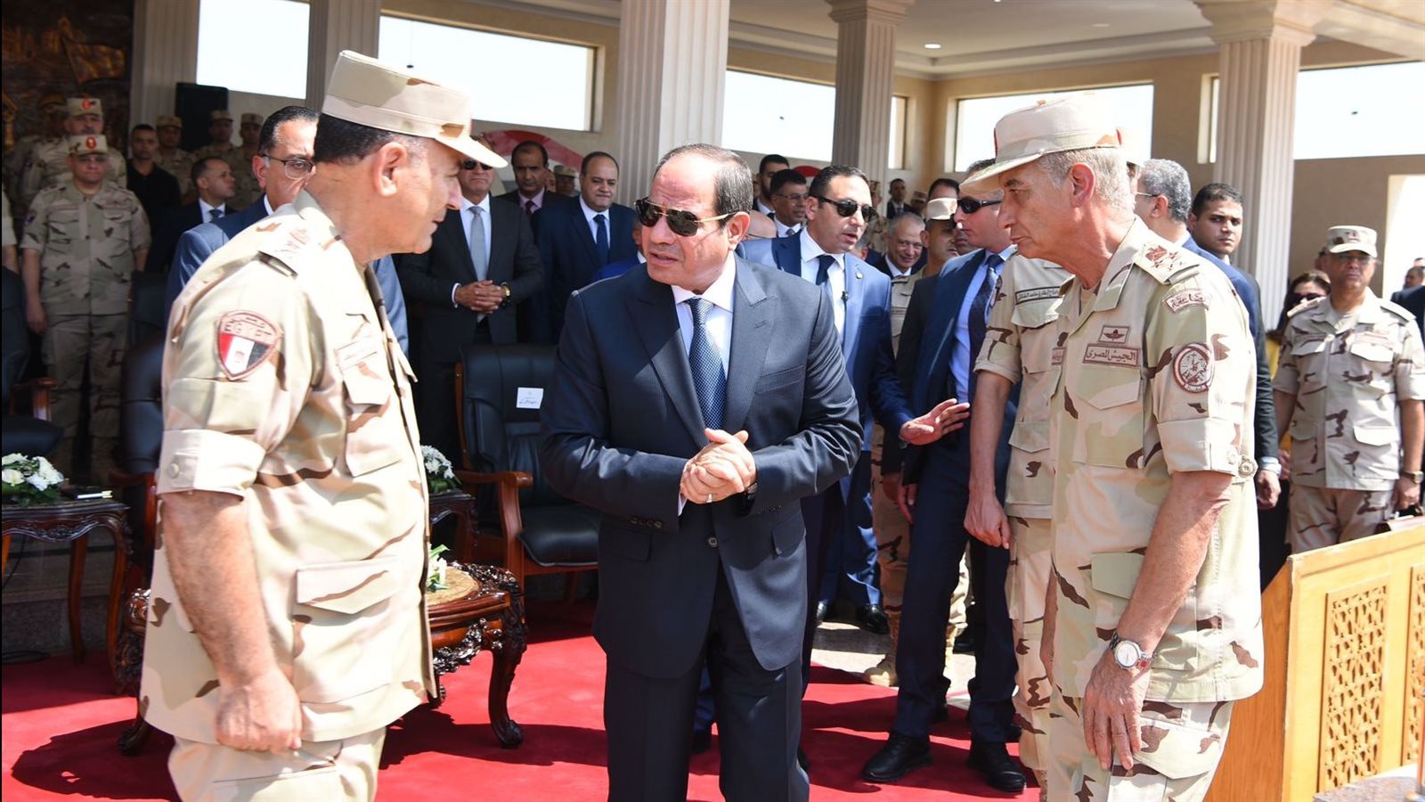الفريق أول محمد زكي وزير الدفاع