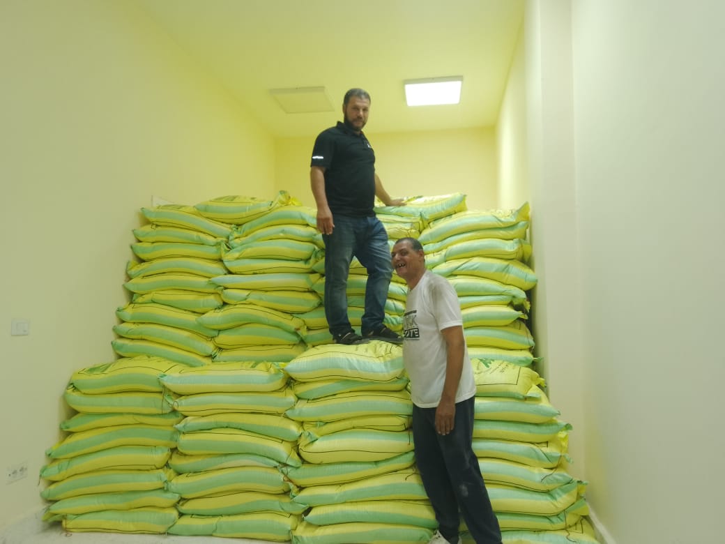 وصول تقاوي القمح 