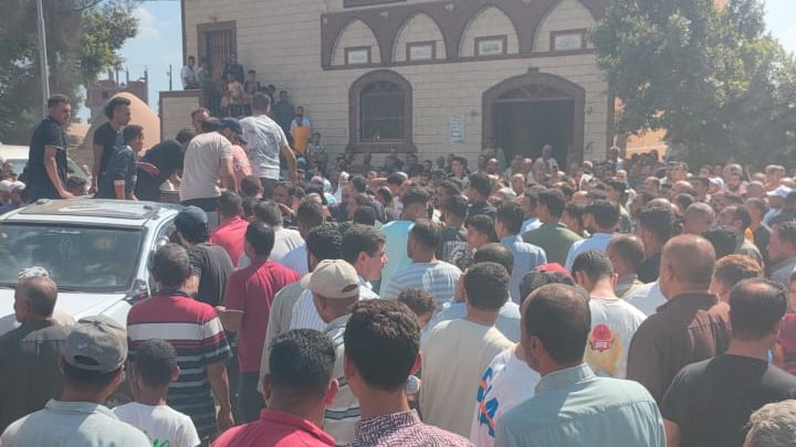 جنازة شهيد لقمة العيش بالمحلة