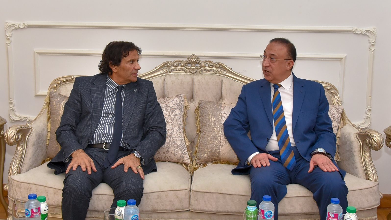 محافظ الاسكندرية يلتقي القنصل الليبي