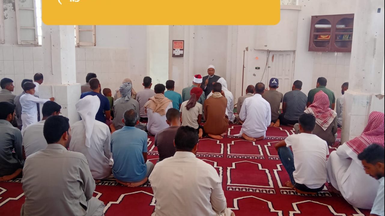 لقاءات توعوية بمساجد شمال سيناء 