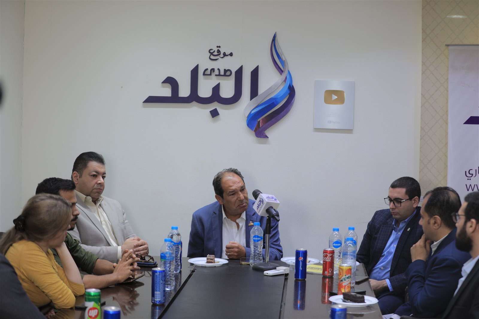 المهندس حسام الخولي يتحدث بندوة صدى البلد