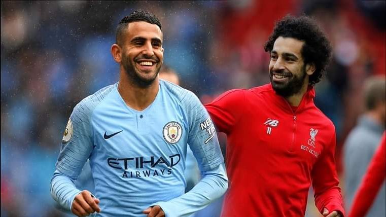 محمد صلاح ورياض محرز 