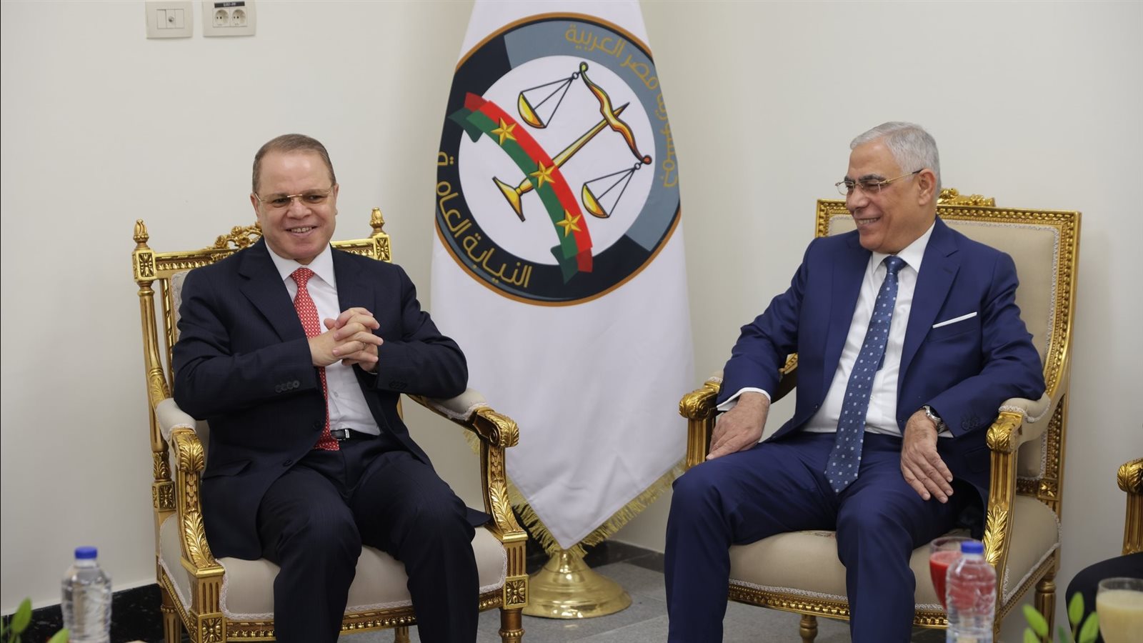 النائب العام الجديد والمنتهية ولايته 