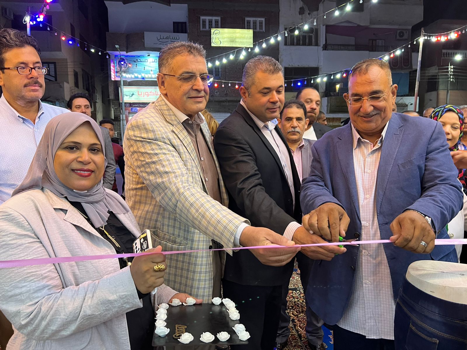 خلال الافتتاح 