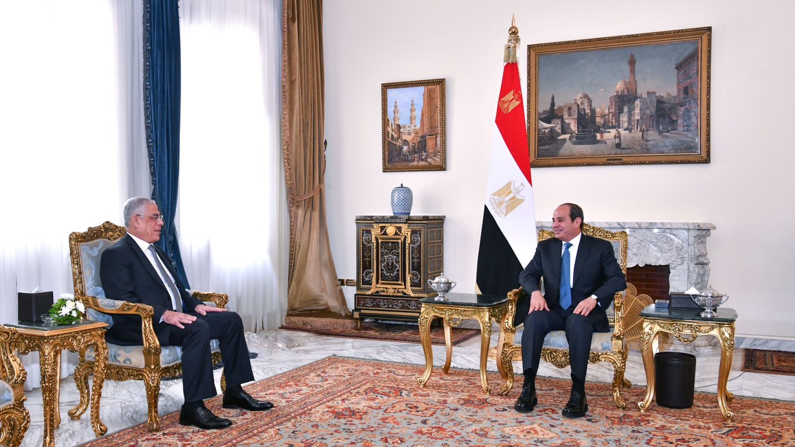 الرئيس السيسي والنائب العام الجديد 