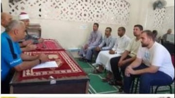 تدريب العاملين بمساجد سيناء 