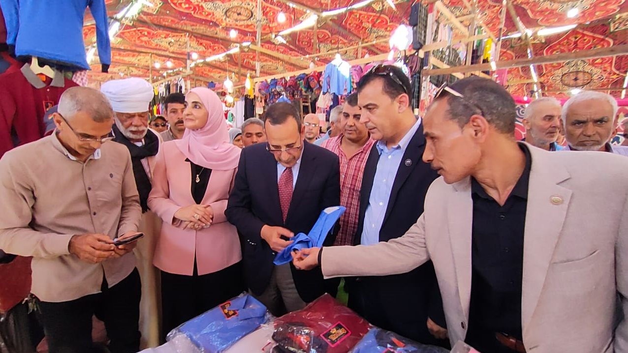 افتتاح معرض اهلا مدارس بالعريش 