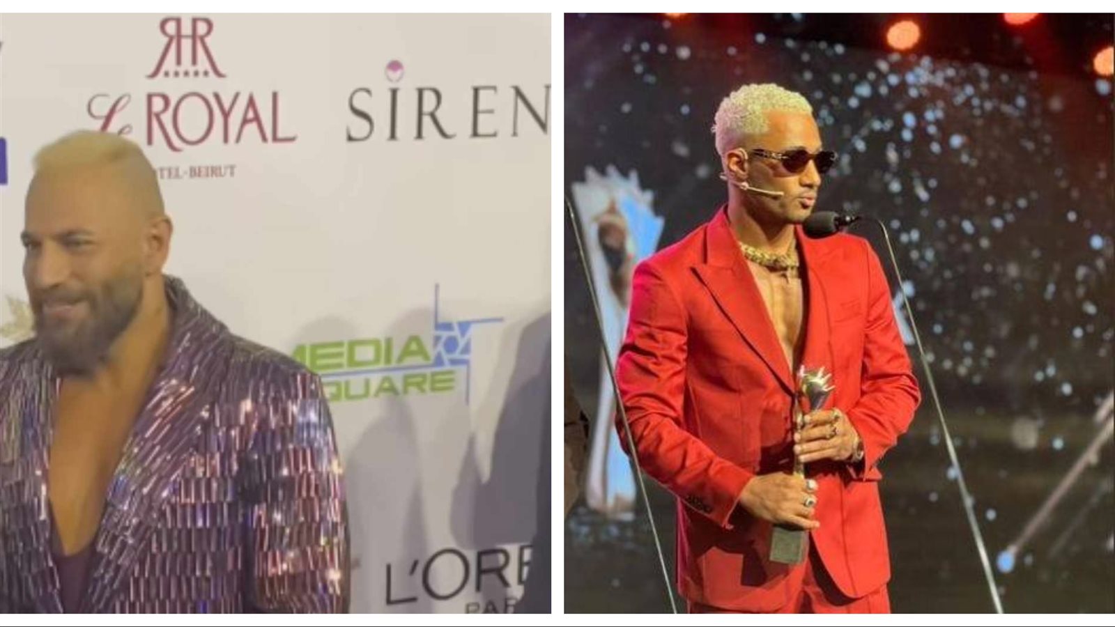 محمد رمضان ونيقولا معوض