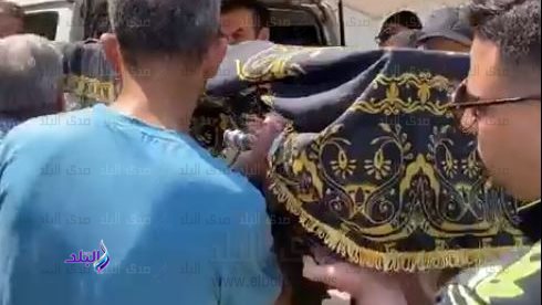 جنازة شقيق محمد فؤاد