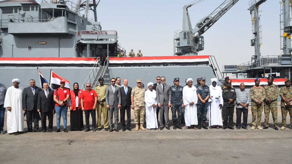 المساعدات الإغاثية إلى السودان 