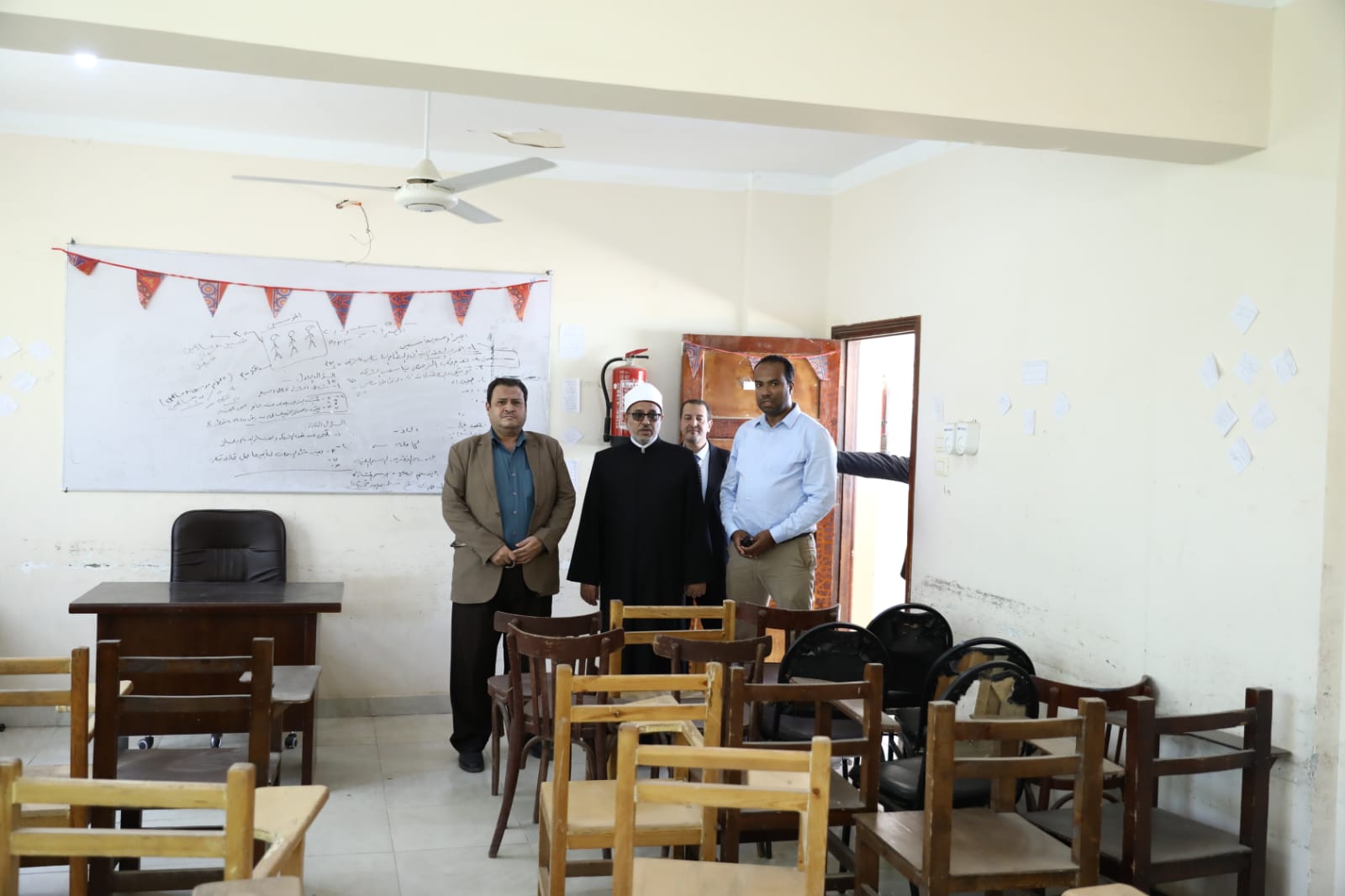 جولة رئيس جامعة الأزهر