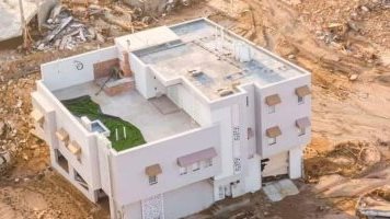 المنزل المعجزة بمدينة درنة 