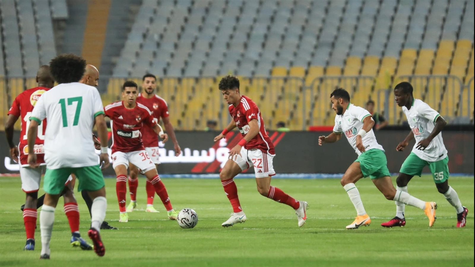 مباراة الاهلي والمصري 