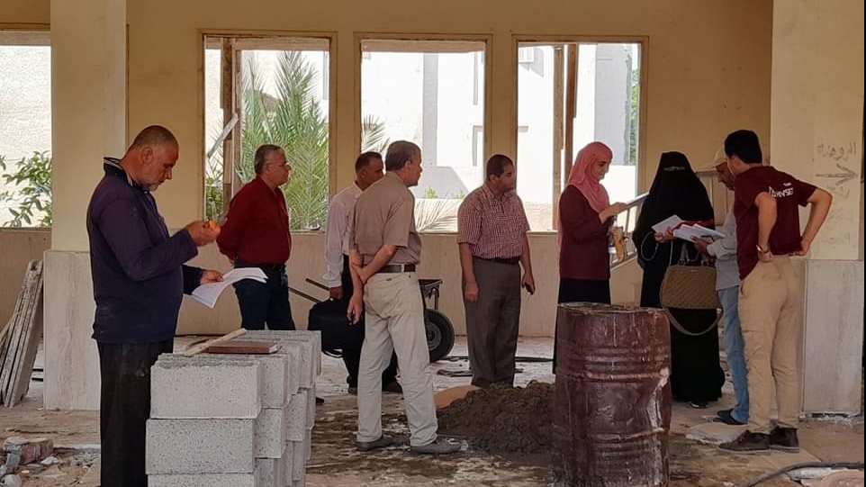 مبني إدارة التموين بمدينة بئرالعبد 