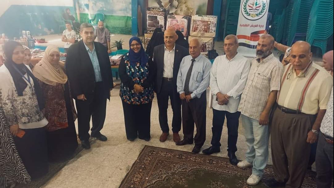 افتتاح معرض أهلا مدرستي بالعريش
