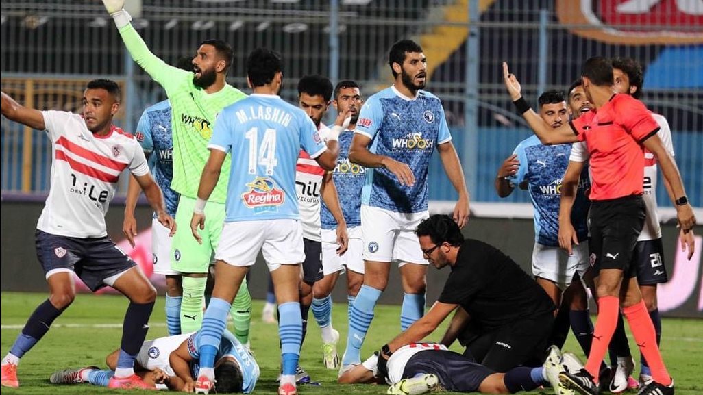 مباراة الزمالك وبيراميدز 