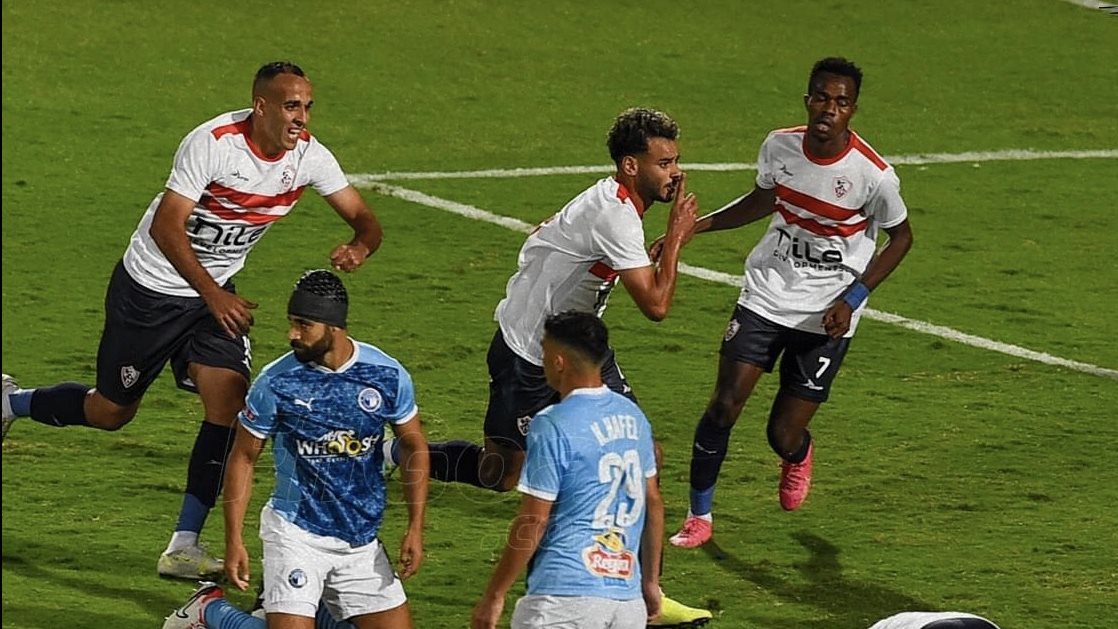 مباراة الزمالك وبيراميدز 