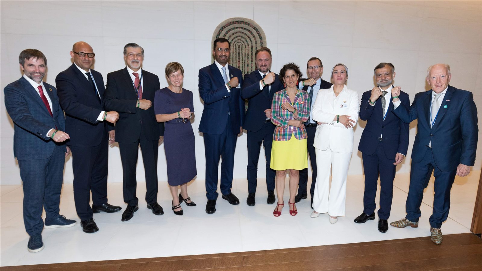 رئيس Cop28 خلال اللقاء رئيس Cop28 خلال اللقاء