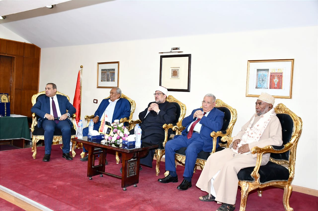 وزير الأوقاف خلال الكلمة