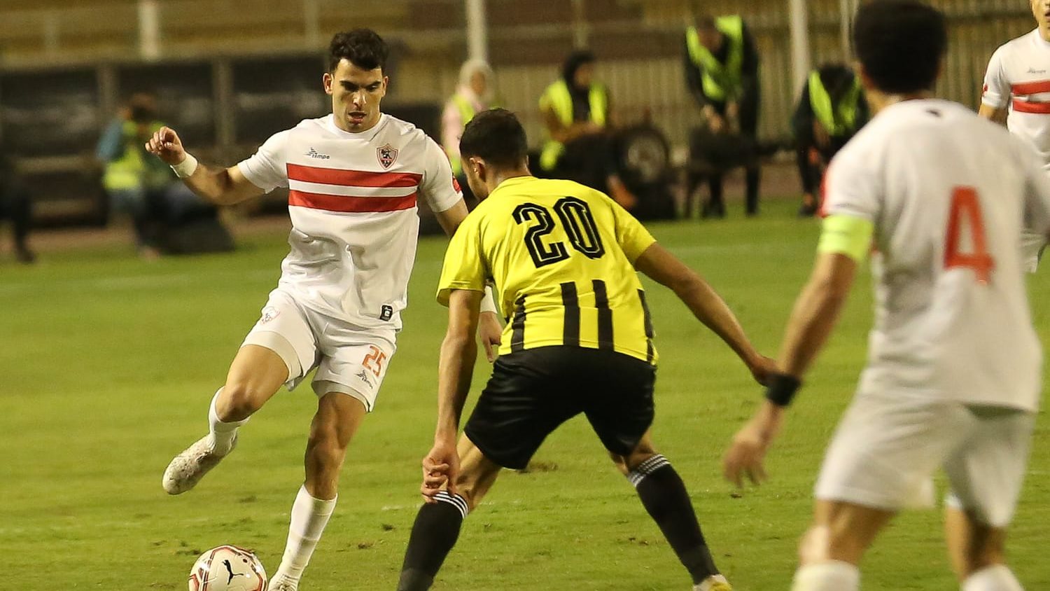 لقاء الزمالك والمقاولون