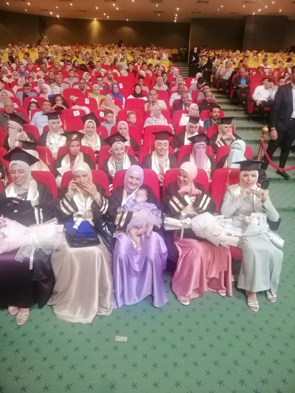 حفل تخرج كلية التمريض بجامعة الأزهر