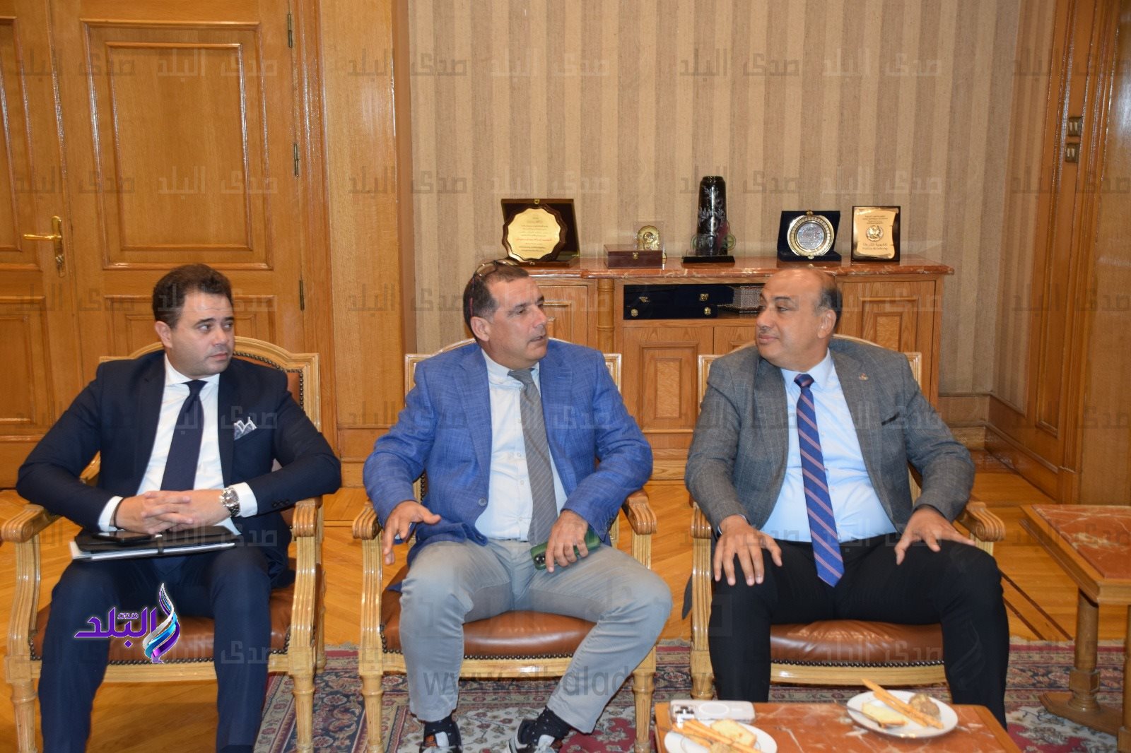 رئيس جامعة حلوان يبحث سبل التعاون مع شركتي غاز تك وايني الإيطالية 